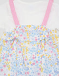 Pipiniko Top-Bottom Set Newborn Romper Ruffle