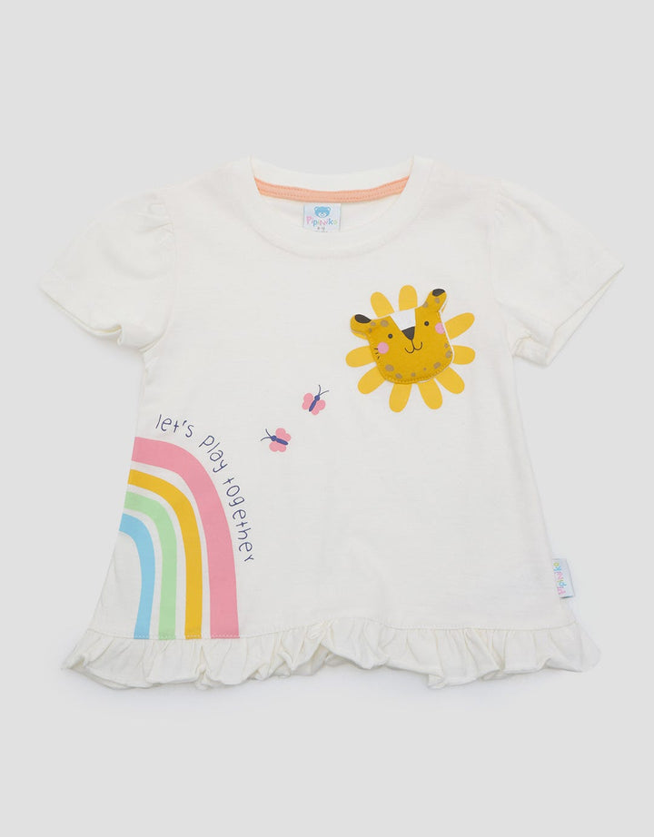 Pipiniko Pocket Tiger Girls T-Shirt