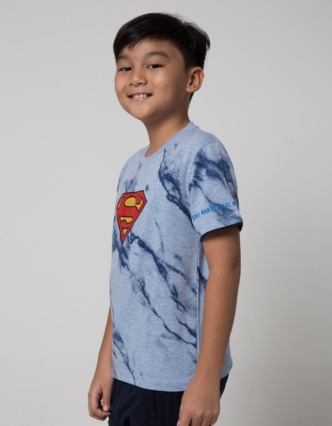 Character Superman Marble Boys T-shirt