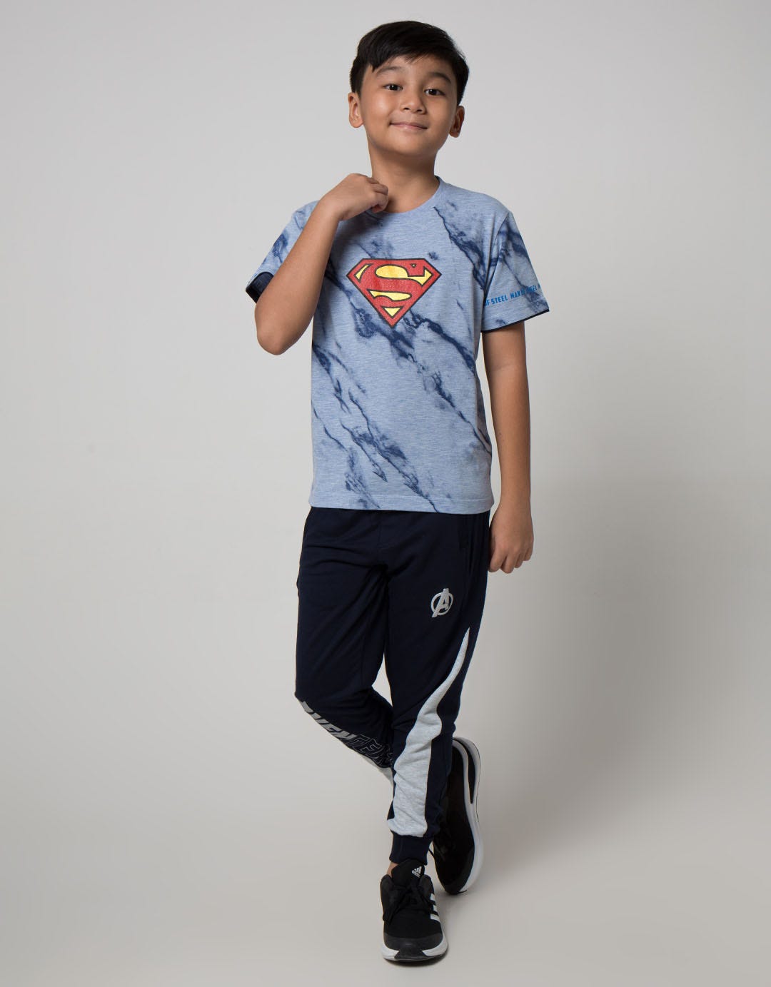 Character Superman Marble Boys T-shirt