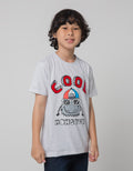 Cool Boy Monster Print Kaos Anak Laki-laki