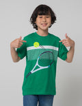 Cool Boy Tenis Print Kaos Anak Laki-laki