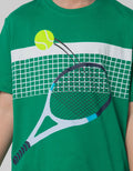 Cool Boy Tenis Print Kaos Anak Laki-laki