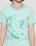 Little M Boys Short Sleeve T-shirt Frog Print Application