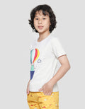 Little M Kaos Lengan Pendek Anak Laki-laki Print Kodok Hot Air Balloon Dropping
