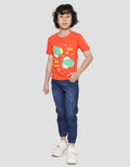 Little M Kodok So Funny Kaos Lengan Pendek Anak Laki-Laki