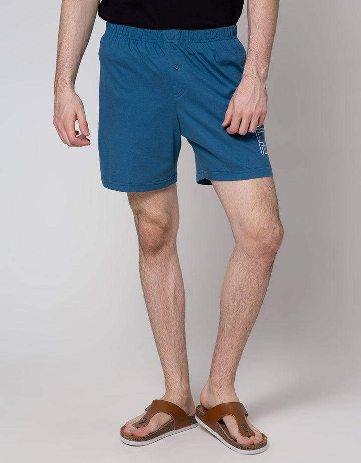 Cole Patch Knit Celana Boxer Pria