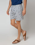 Cole Boxer Knit Tropical Print