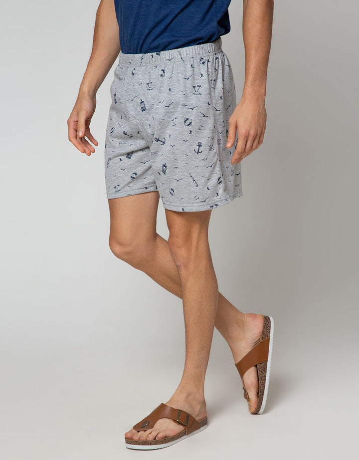 Cole Boxer Knit Tropical Print