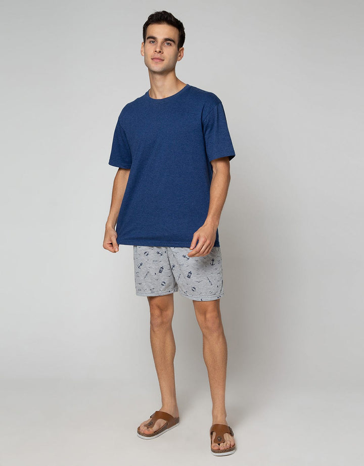 Cole Boxer Knit Tropical Print
