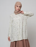 Annisa Long Sleeve Shirt Hero Products Shanghai Collar Flower