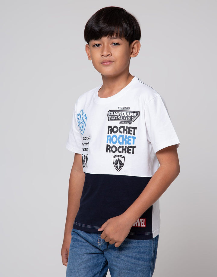Marvel GOTG Wording Boys T-Shirt