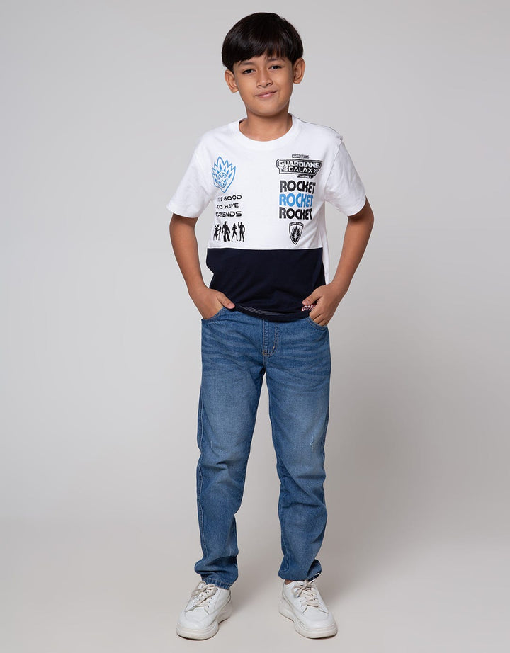 Marvel GOTG Wording Boys T-Shirt