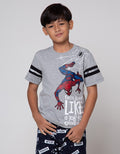 Marvel Short Sleeve T-Shirt Print Spiderman A Job Crawl
