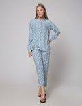 St. Yves Long Sleeve Pyjama Pants Diamond Dots