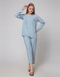St. Yves Long Sleeve Pyjama Pants Diamond Dots