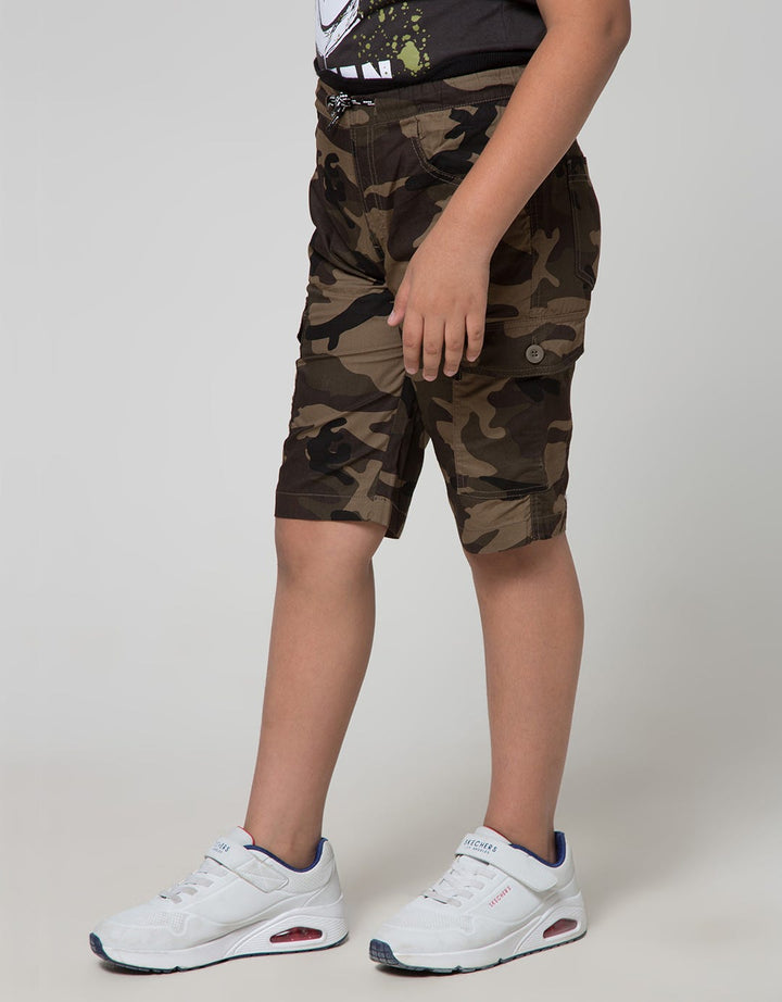 Nevada Short Pants Woven Camo