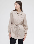 Expand Kilua Belt Blouse Wanita