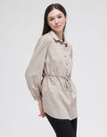 Expand Kilua Belt Blouse Wanita