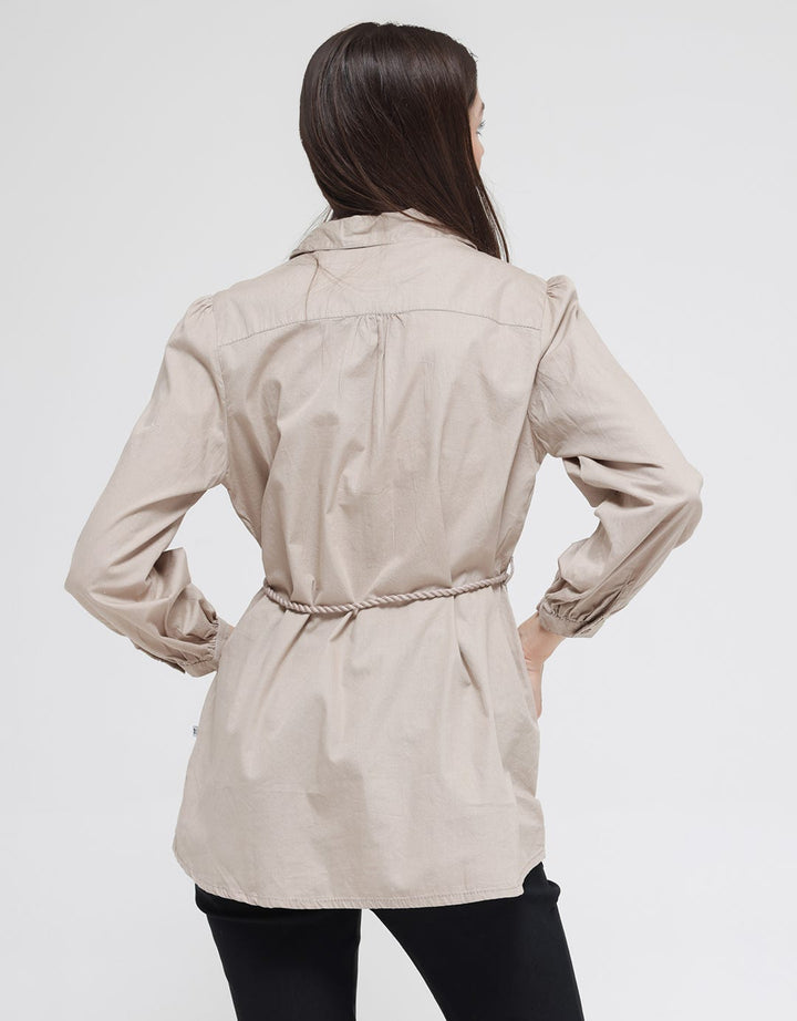 Expand Kilua Belt Blouse Wanita