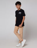 Nevada Back Print Dark Kaos Anak Laki-laki