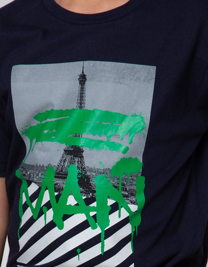 Nevada Print Paris Boys T-Shirt