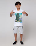Nevada Drawning Museum Kaos Anak Laki-laki