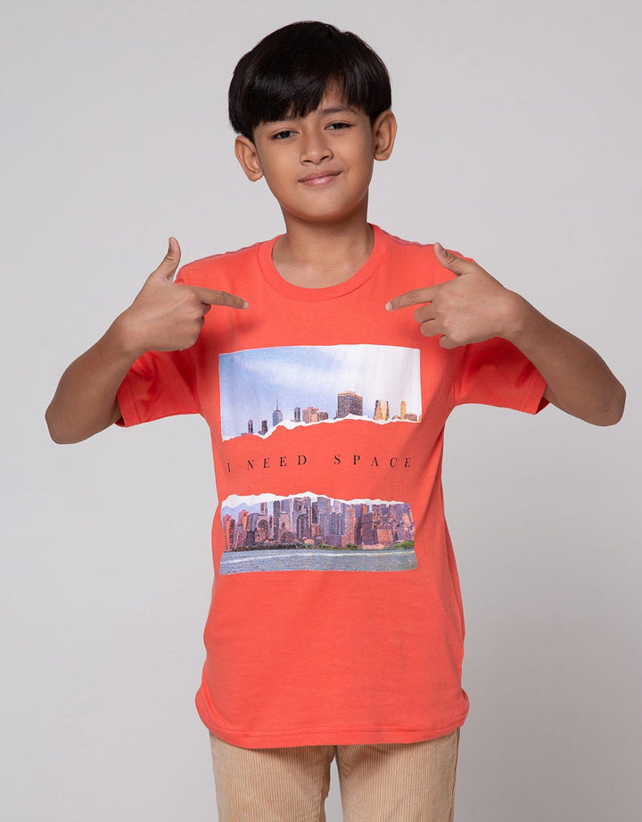 Nevada Short Sleeve T-Shirt Print City Space