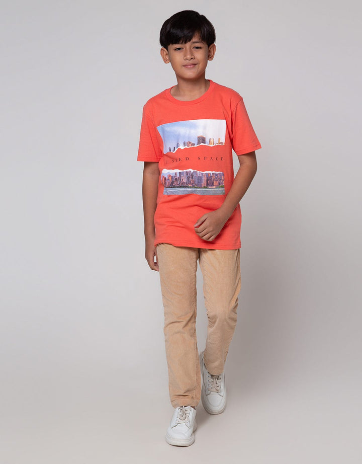 Nevada Short Sleeve T-Shirt Print City Space