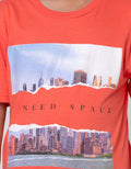Nevada Short Sleeve T-Shirt Print City Space