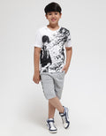 Nevada Short Sleeve T-Shirt Print Anime