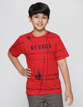 Nevada Short Sleeve T-Shirt Print Splash