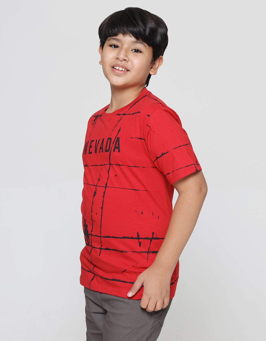 Nevada Short Sleeve T-Shirt Print Splash