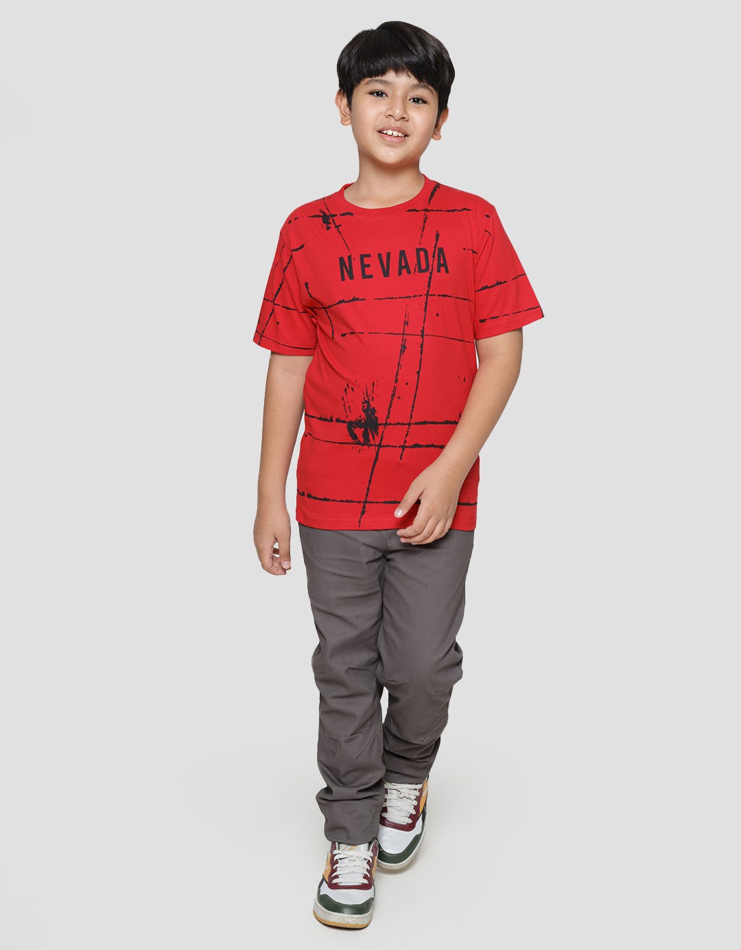 Nevada Short Sleeve T-Shirt Print Splash