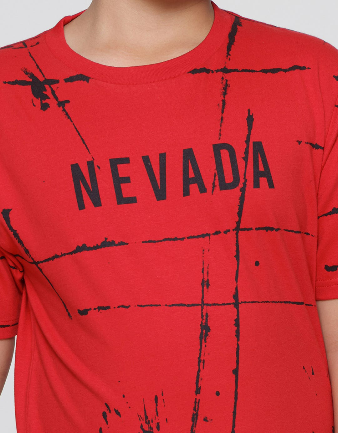 Nevada Short Sleeve T-Shirt Print Splash