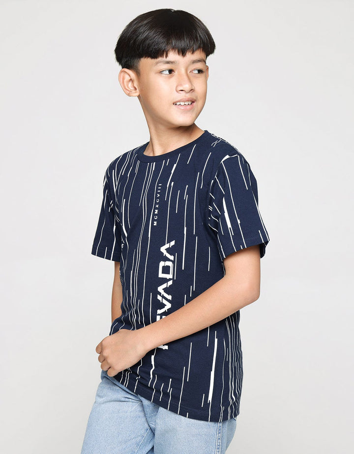 Nevada Vertical Stripe Boys T-Shirt
