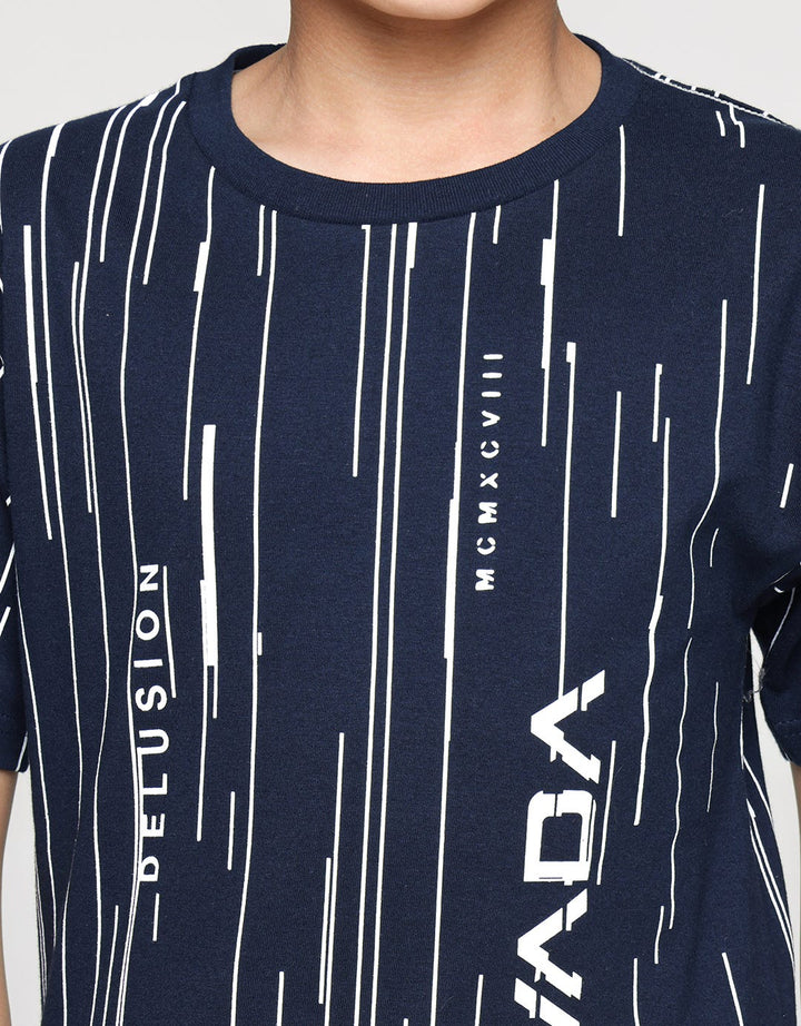 Nevada Vertical Stripe Boys T-Shirt