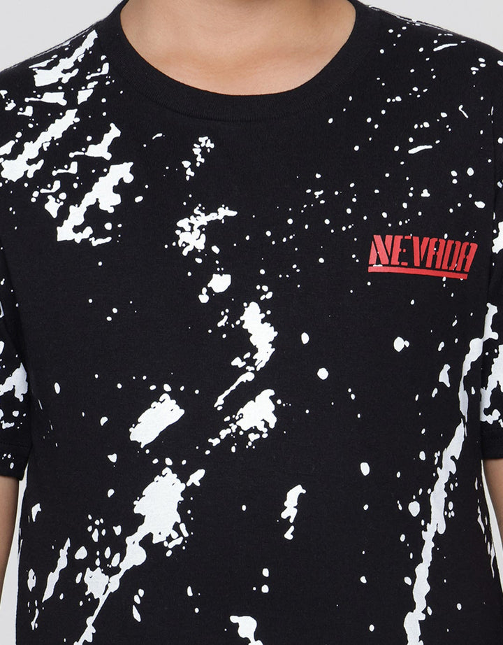 Nevada Splash Logo Kaos Anak Laki-laki