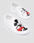 Disney Mickey Print Slip On Wanita