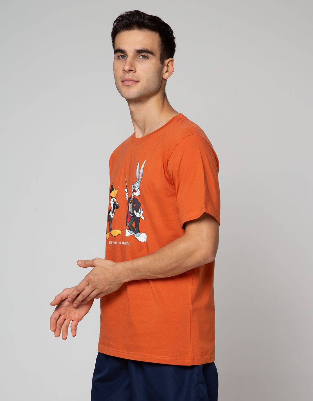 T Zone Warner Bros 100th Annive Kaos Pria