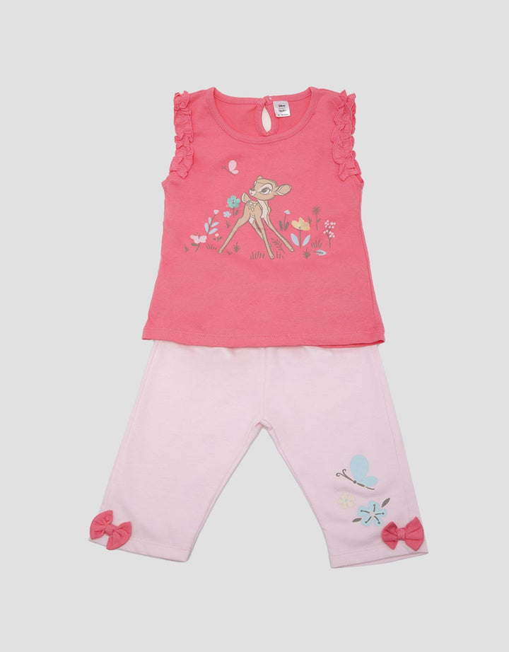 Disney Top-Bottom Set Bambi In The Garden