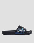Nevada Logo Word Print Sandal Slip On Pria
