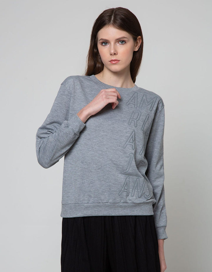 American Jeans Sweatshirt Mesh Lining