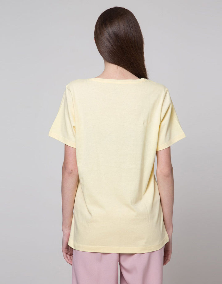 Nevada Flower Power Kaos Wanita