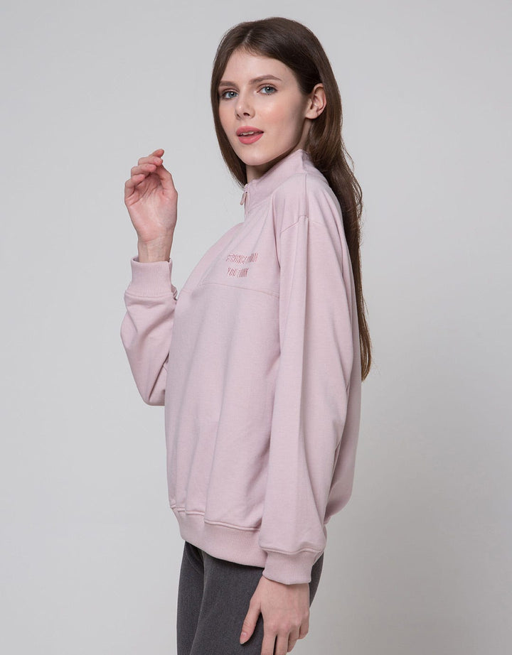 Nevada Zipper Stronger Sweatshirt Wanita