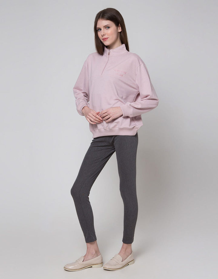 Nevada Zipper Stronger Sweatshirt Wanita