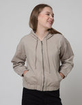 Nevada Jacket Solid Woven Twill Hoodie