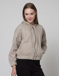 Nevada Jacket Solid Woven Twill Hoodie