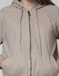 Nevada Jacket Solid Woven Twill Hoodie