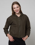 Nevada Jacket Solid Woven Twill Hoodie